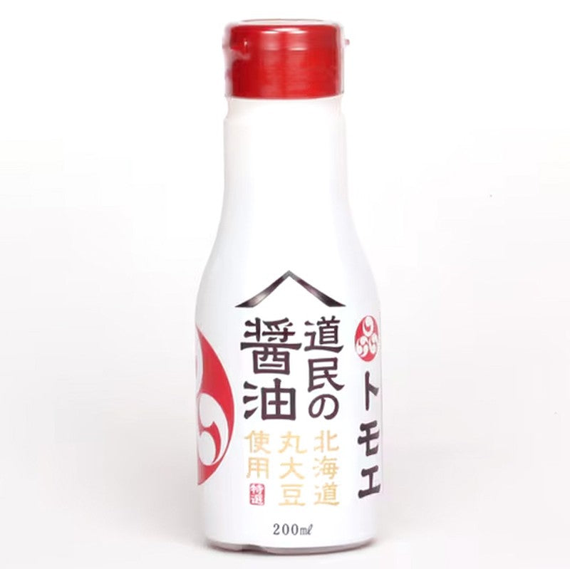 Fukuyama Brewery Tomoe Hokkaido Whole Soy Sauce, 200ml [Soy Sauce]