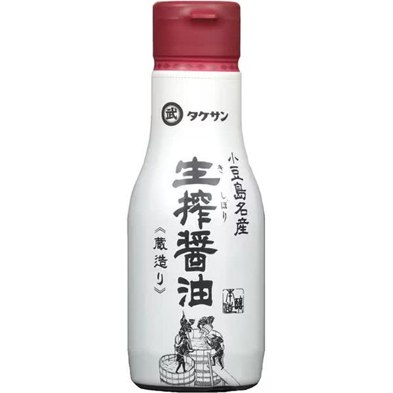 Takesan Freshly Squeezed Soy Sauce (Freshness-Preserving Bottle) 200ml [Soy Sauce]