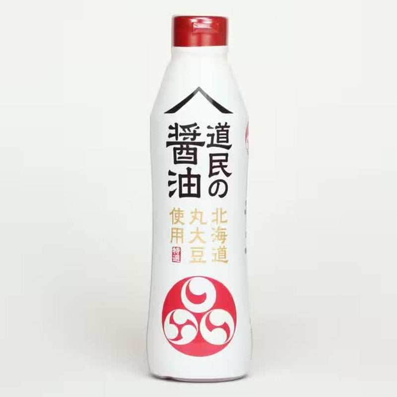 Fukuyama Brewery Tomoe Hokkaido Whole Soy Sauce, 450ml [Soy Sauce]