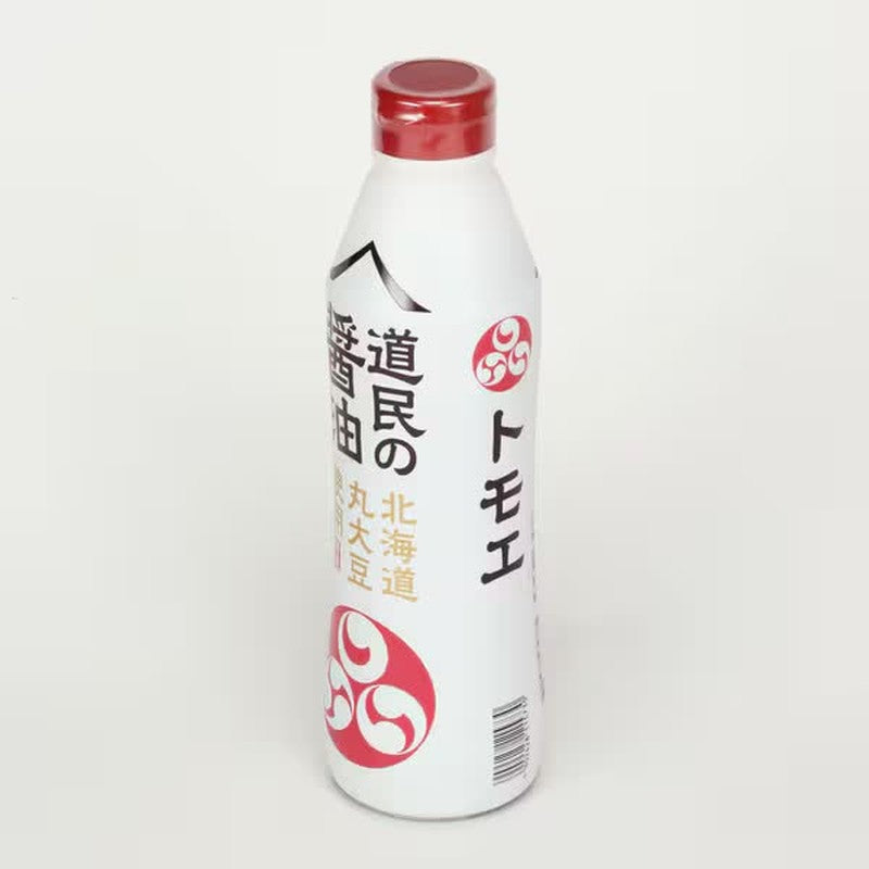 Fukuyama Brewery Tomoe Hokkaido Whole Soy Sauce, 450ml [Soy Sauce]