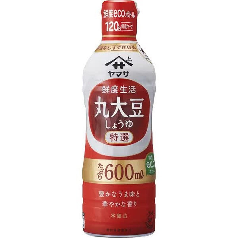 Yamasa Fresh Life Special Selection Whole Soybean Soy Sauce 600ml [Soy Sauce]