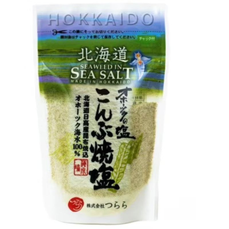 Tsurara Hokkaido Okhotsk Kombu Roasted Salt 90g