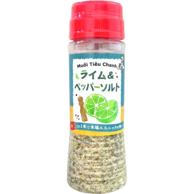 Green Brand Lime & Pepper Salt 100g