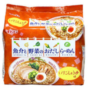 糸麵海鮮蔬菜高湯拉麵 醬油口味 5人份 425g
