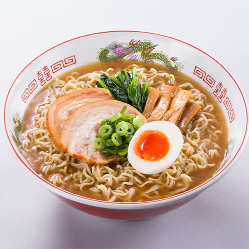 糸麵海鮮蔬菜高湯拉麵 醬油口味 5人份 425g