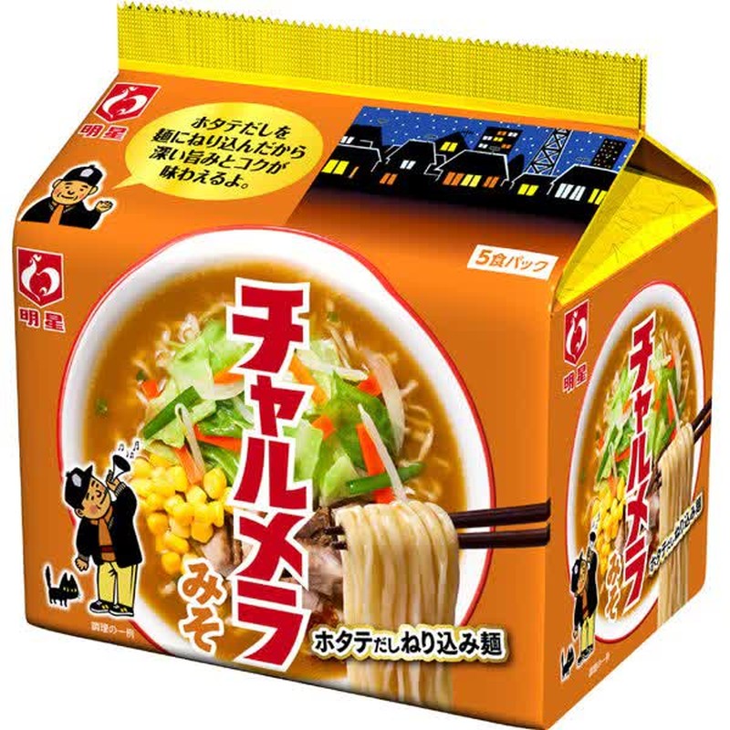 Myojo Foods Myojo Charumera 味噌拉麵 5 餐包