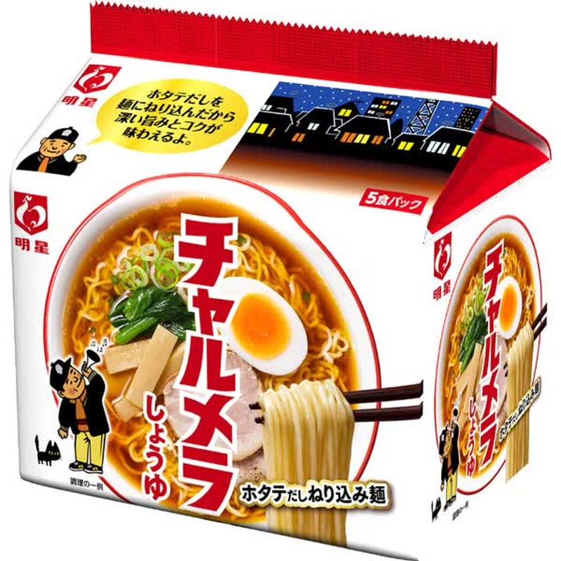 Myojo Foods Myojo Charumera 醬油拉麵 5 餐包