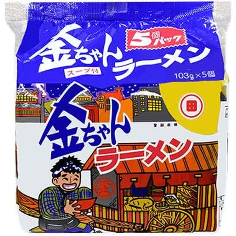 德島麵粉廠 Kinchan Kinchan 拉麵 5p 515g