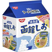Nissin Foods Nissin Ramen Shop Hakodate Salt 5 meal pack 435g [Bag noodles (ramen)]