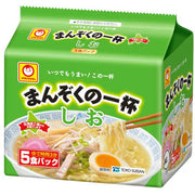 Toyo Suisan Maruchan Manzoku no Ippai Salt 5 meal pack 84g x 5 [instant ramen]