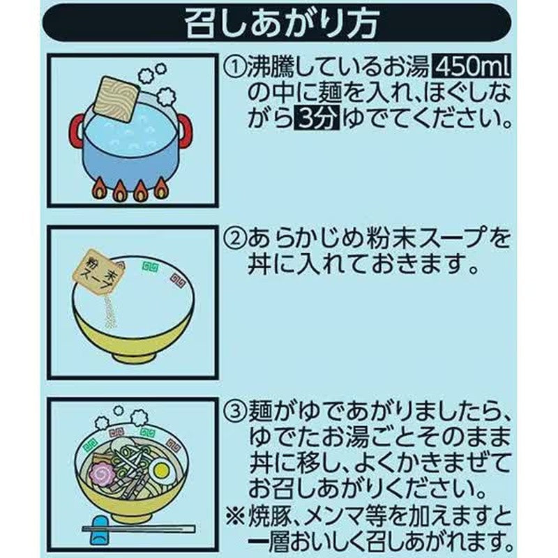 Toyo Suisan Maruchan Manzoku no Ippai Salt 5 meal pack 84g x 5 [instant ramen]