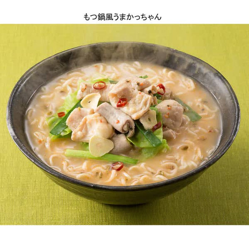 House Foods Umakacchan Hakata Mustard Takana Flavor 5 Pack 93g x 5 [Instant Ramen]