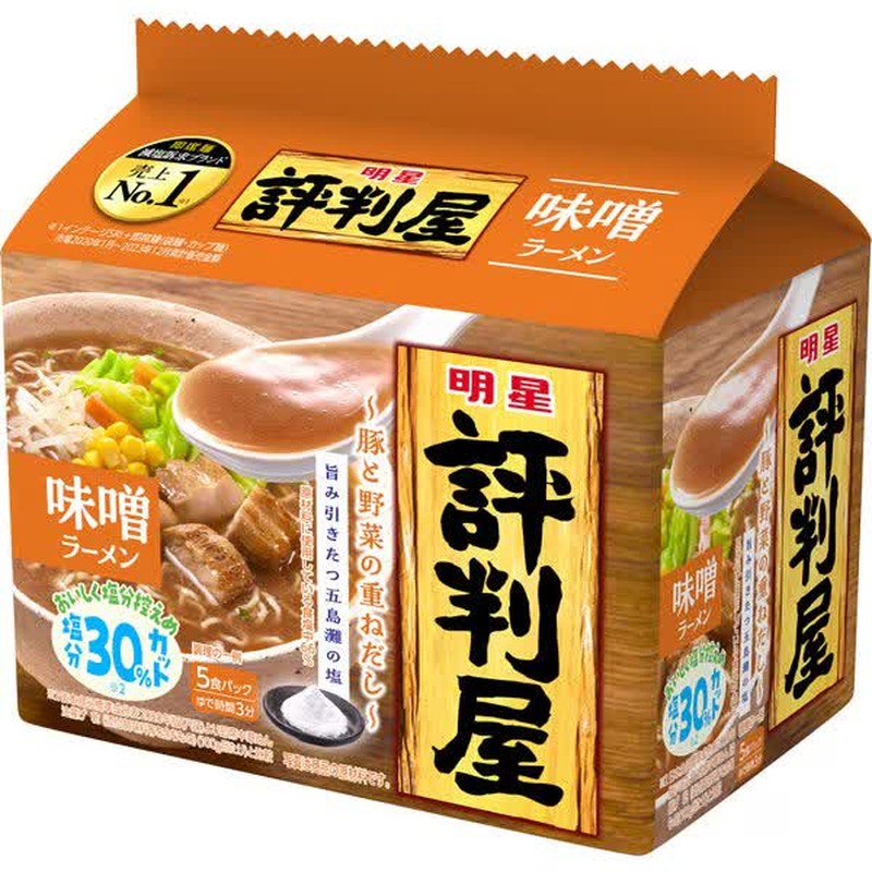Myojo Foods Myojo Hyoutenya 味噌拉麵 5 餐包