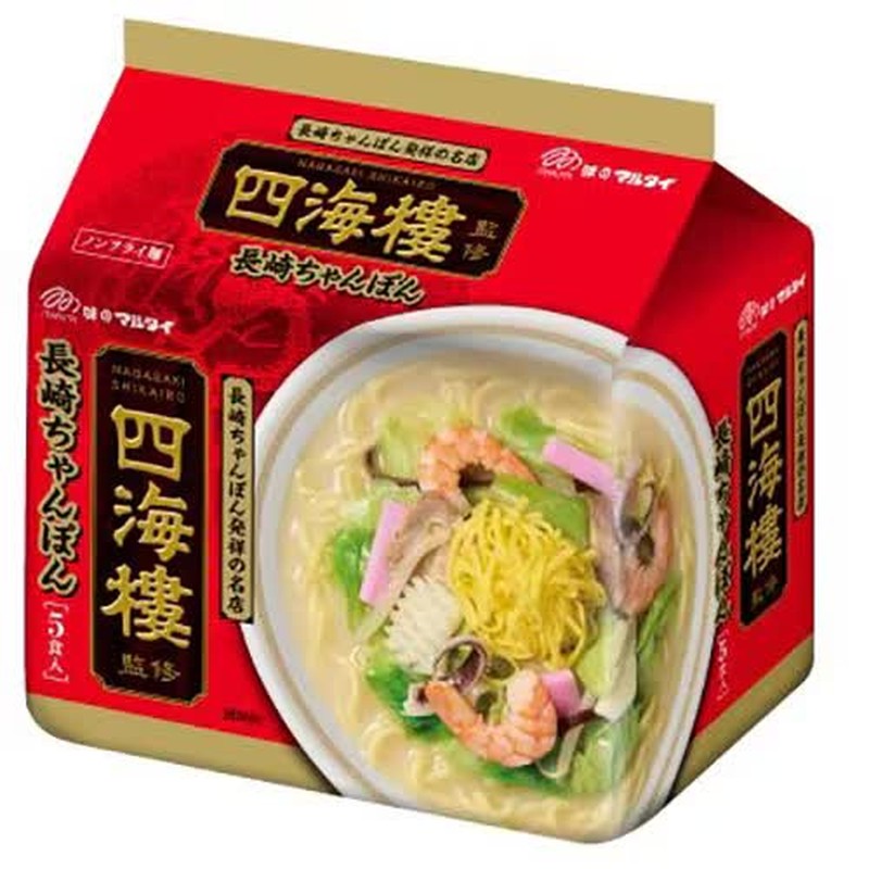 Marutai Bag Shikairou Supervised Nagasaki Champon 5 Servings 440g
