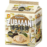 東洋水產丸子ZUBABAAN！博多豬骨拉麵 3 餐包 121g x 3