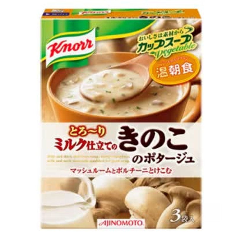 味之素家樂杯湯牛奶菇濃湯 14.3gx 3 袋 [速食湯]