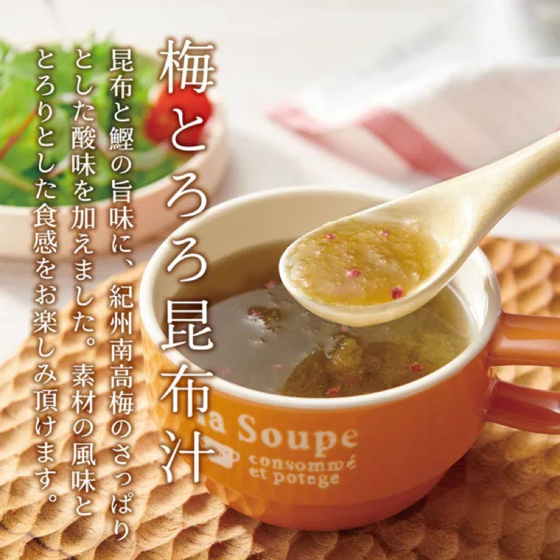 Fuji Shokuhin Ume Tororo Kombu Soup 4ct