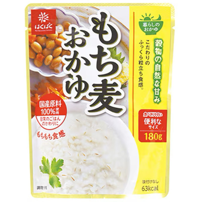 Hakubaku Mochi Barley Rice Porridge 180g