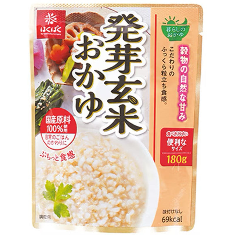 Hakubaku 發芽玄米粥 180公克