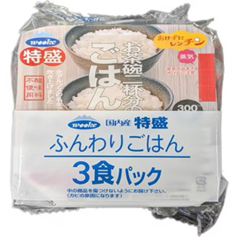 Wooke 日本產熟飯 300公克 x 3包