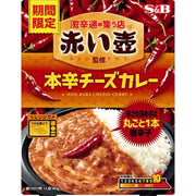 S&amp;B食品赤井坪監製辣味起司咖哩180g[咖哩]