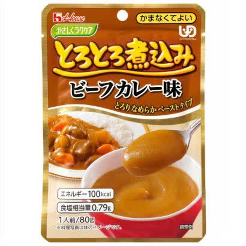 House Foods Yasashiku Rakucare 炖牛肉咖喱味 80g