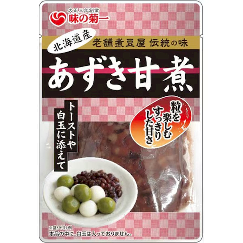 Kikuchi Foods Hokkaido Sweet Adzuki Beans 150g