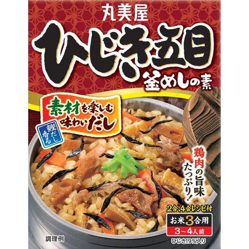 Marumiya Hijiki Gomoku Kamameshi Sauce 215g