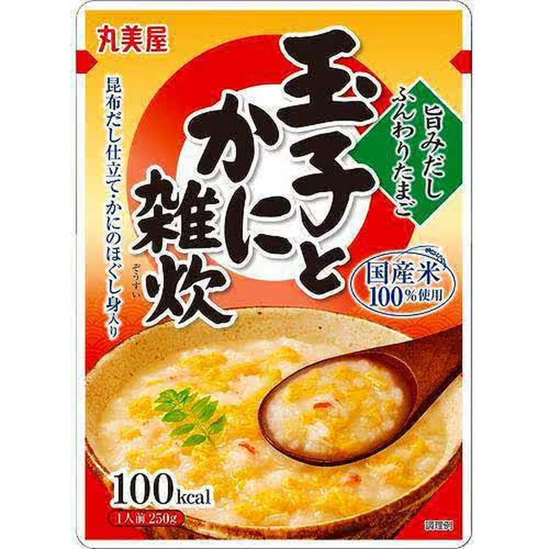 丸美屋蛋蟹粥