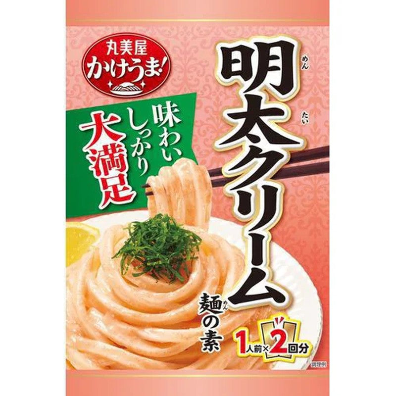 Marumiya 1 serving x 2 servings, delicious! Mentaiko cream noodle base, bag, 70g x 2