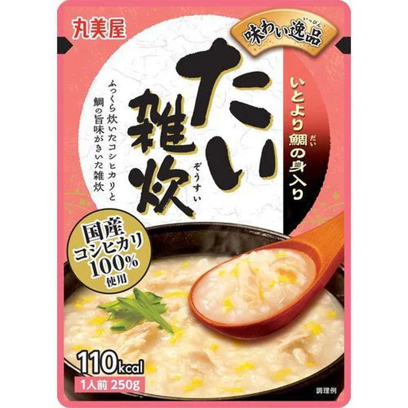 丸美屋美味特产鲷鱼粥 立式袋装 250g