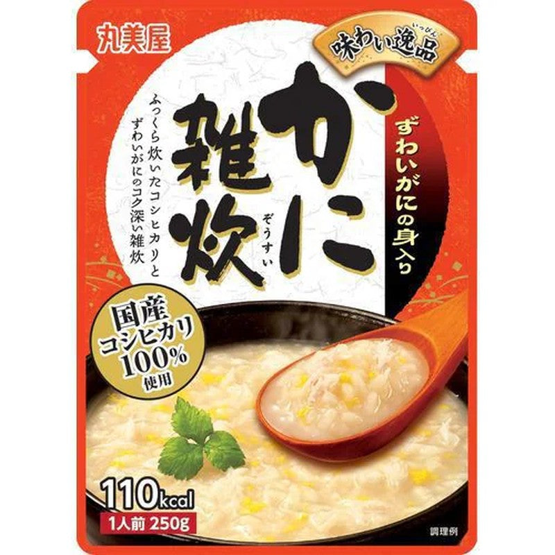 丸美屋美味特制蟹肉粥 立式袋装 250g