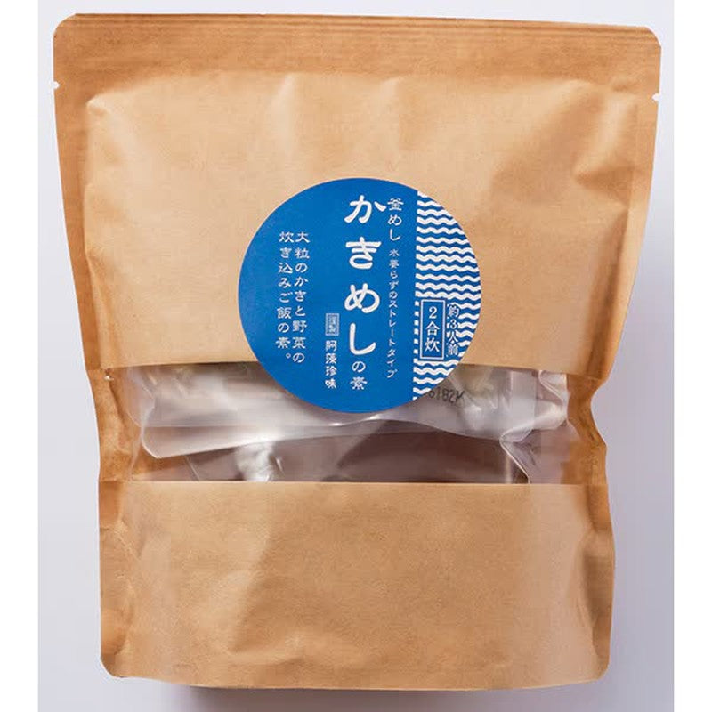 Amo Delicacy Oyster Rice Base (2 cups) [Room Temperature Cooked Rice Base with Straight Dashi Stock]