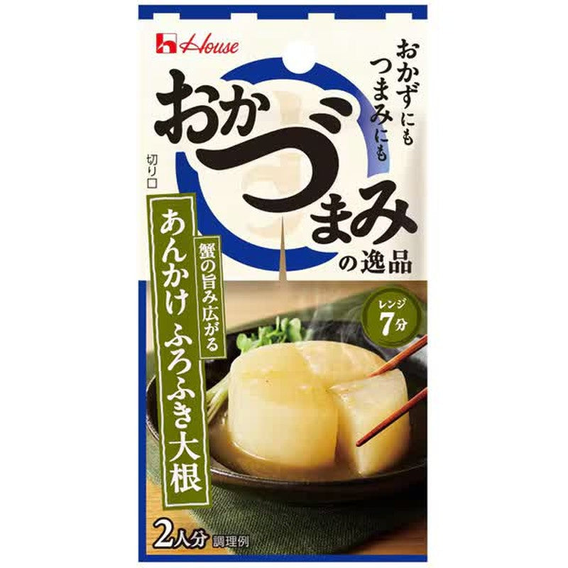 House Foods Snack Masterpiece - Steamed Daikon Radish with Thick Sauce 4.3g