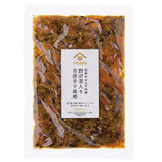 Kuze Fuku Shoten fsh00656 Shinshu Side Dish Miso with Nozawana and Green Chili Peppers, 80g