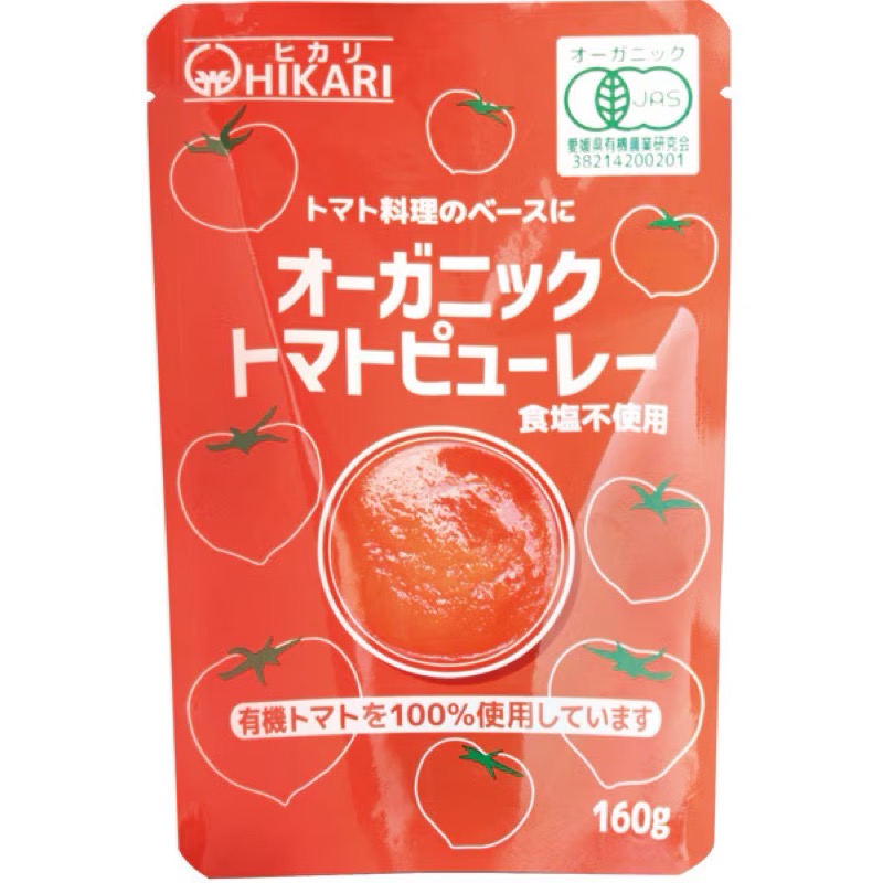 HIKARI Organic Tomato Puree 160g