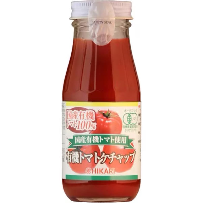 Hikaru Foods Organic Tomato Ketchup Japan 200g