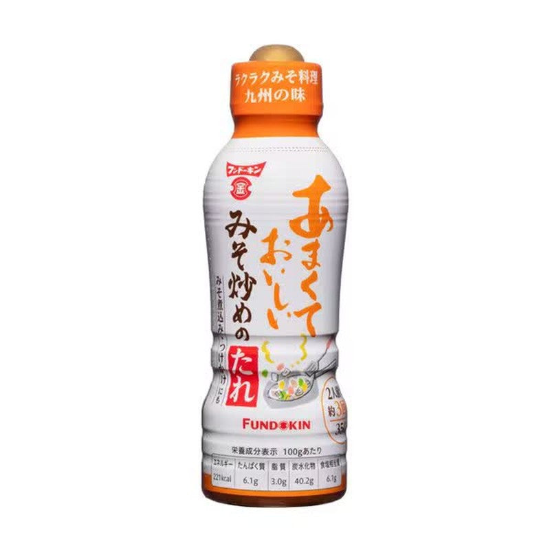 Fundokin Soy Sauce, Sweet and Delicious Miso Stir-fry Sauce, 350g