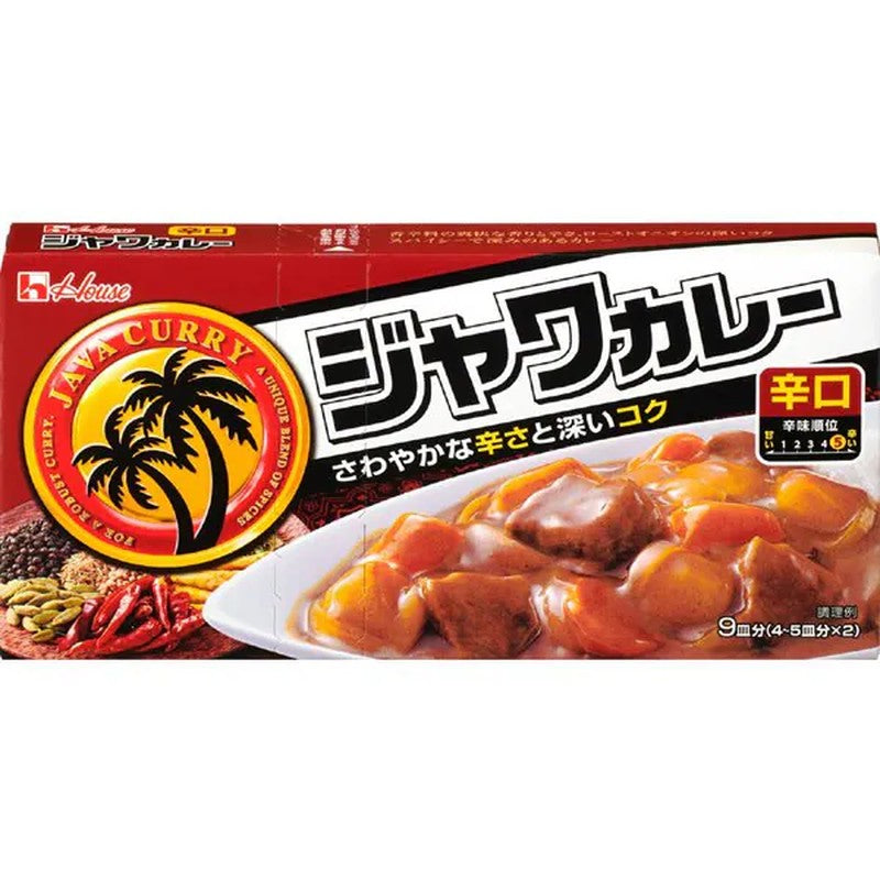 House Foods 爪哇咖喱 辣味 185g [咖喱酱]