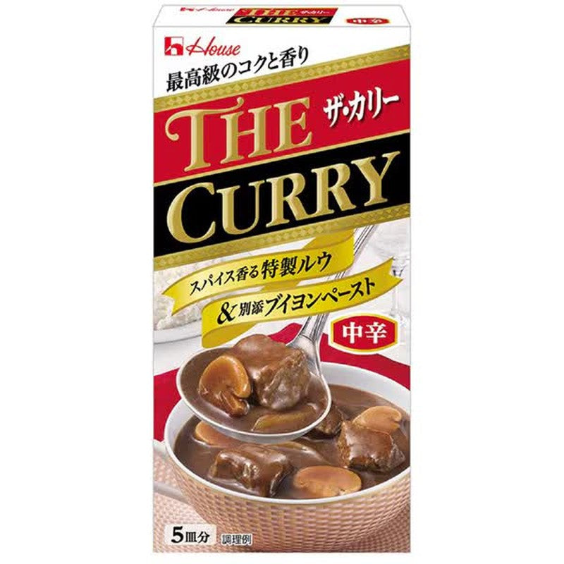 House Foods House The Curry Medium Spicy 140g [Curry Roux]