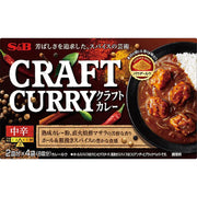 S&amp;B食品 S&amp;B CRAFT CURRY 中辣 136.8g [咖哩]