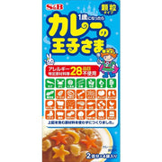 S&amp;B 食品咖喱王子颗粒 60g [咖喱]
