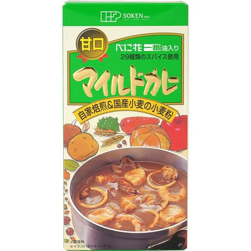 Sokensha 淡味咖喱 115g [咖喱酱]