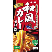 S&amp;B Foods 日本咖哩烏龍麵 中辣 110g