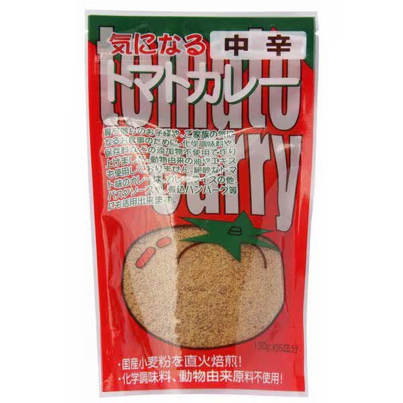 Sokensha Tomato Curry, Medium Spicy, 130g (Serves about 6)