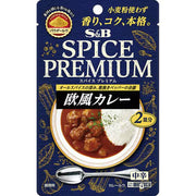S&amp;B Foods 香料高級歐式咖哩，中辣，34g