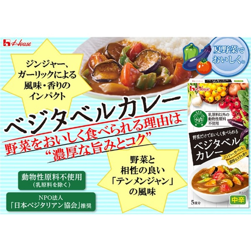 House Foods Vegetable Curry, Medium Spicy, 117g