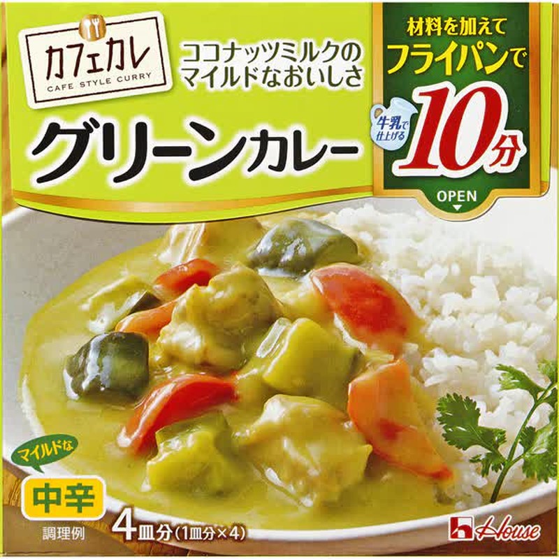 House Foods Cafe Curry Green Curry 54g