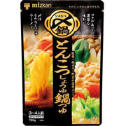 Mitsukan Tonkotsu Soy Sauce Hot Pot Soup, Straight Type, 750g, Delicious Until the End