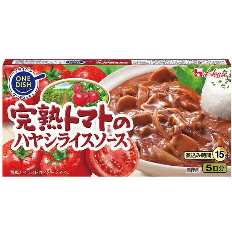 House Foods 熟番茄什锦饭酱 92g [Stew Roux]